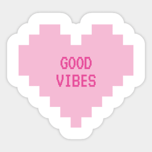 Good vibes Sticker